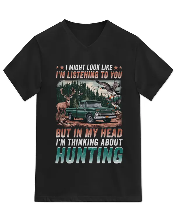 Unisex Jersey SS V-Neck T-Shirt