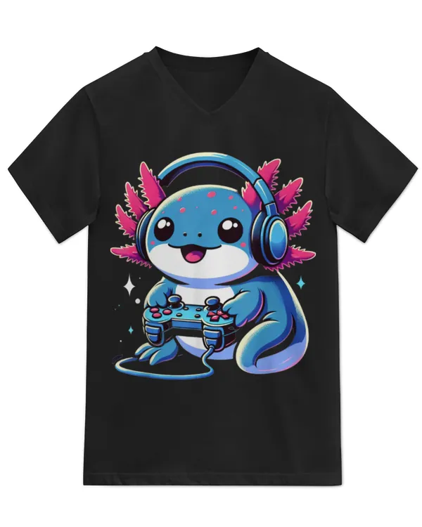 Unisex Jersey SS V-Neck T-Shirt