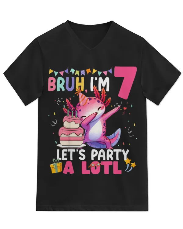 Unisex Jersey SS V-Neck T-Shirt