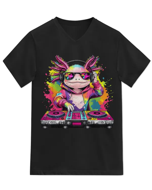Unisex Jersey SS V-Neck T-Shirt