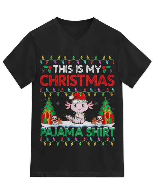 Unisex Jersey SS V-Neck T-Shirt
