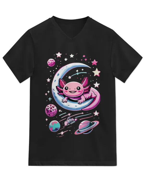 Unisex Jersey SS V-Neck T-Shirt