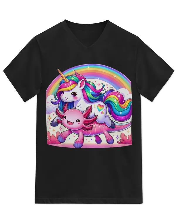 Unisex Jersey SS V-Neck T-Shirt