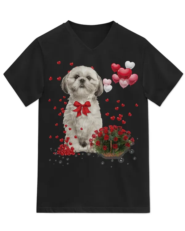 Unisex Jersey SS V-Neck T-Shirt