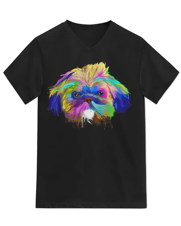 Unisex Jersey SS V-Neck T-Shirt