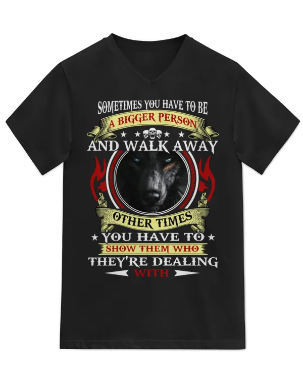 Unisex Jersey SS V-Neck T-Shirt