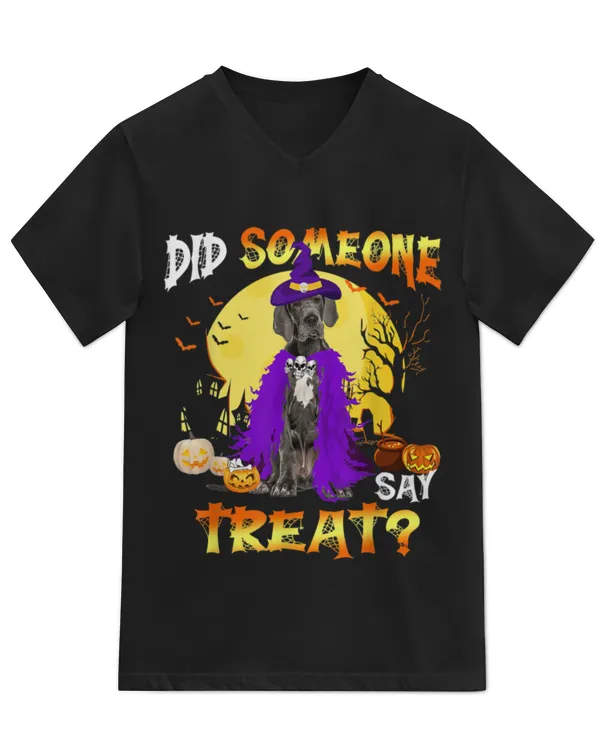 Unisex Jersey SS V-Neck T-Shirt