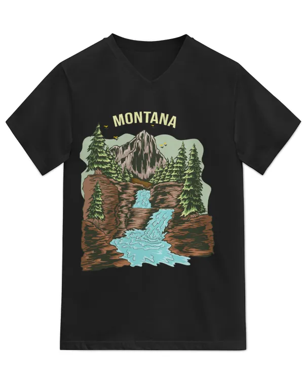 Unisex Jersey SS V-Neck T-Shirt