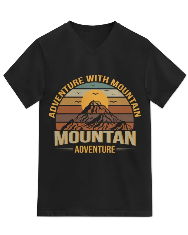 Unisex Jersey SS V-Neck T-Shirt