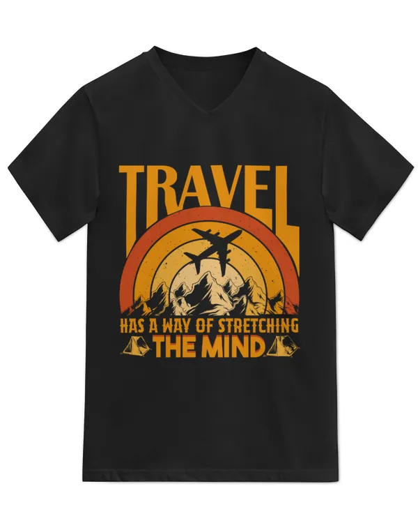Unisex Jersey SS V-Neck T-Shirt