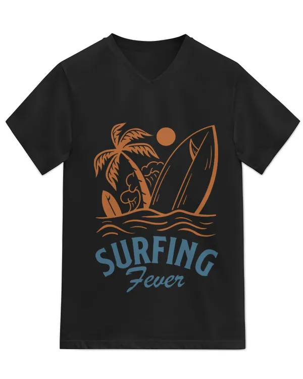 Unisex Jersey SS V-Neck T-Shirt