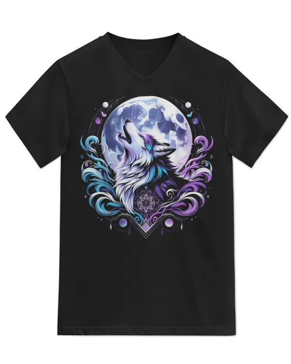 Unisex Jersey SS V-Neck T-Shirt
