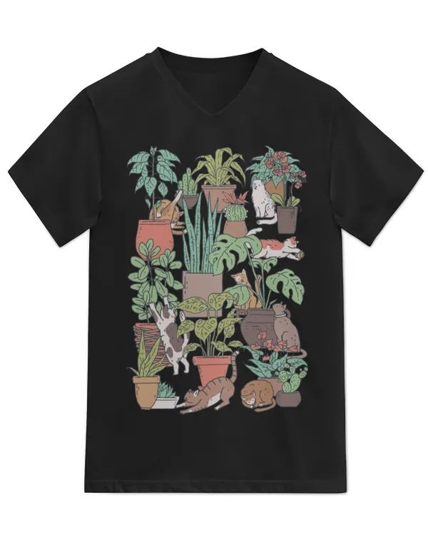 Unisex Jersey SS V-Neck T-Shirt