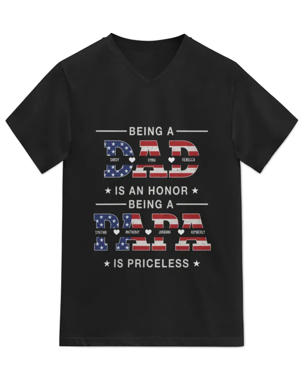 Unisex Jersey SS V-Neck T-Shirt