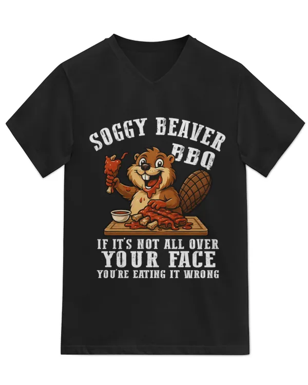 Unisex Jersey SS V-Neck T-Shirt