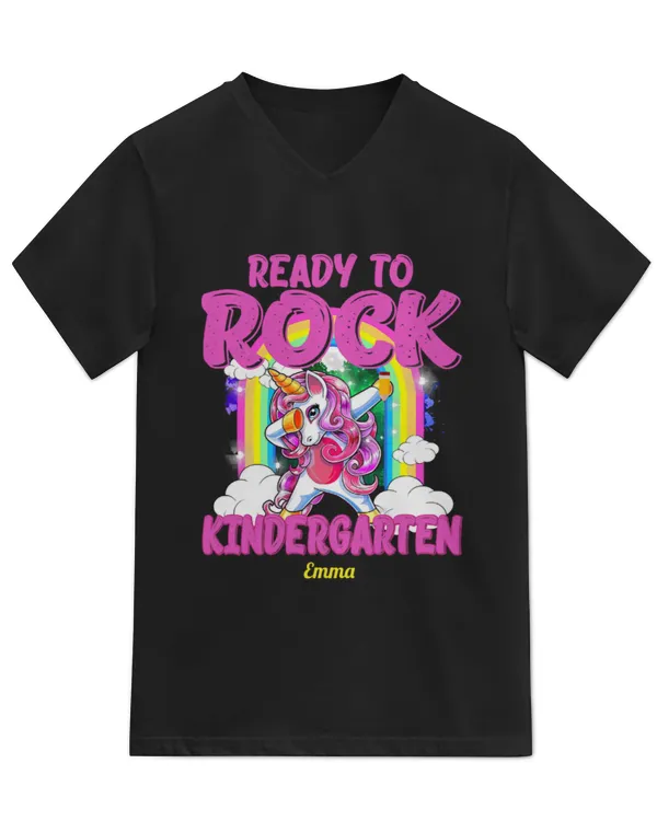Unisex Jersey SS V-Neck T-Shirt