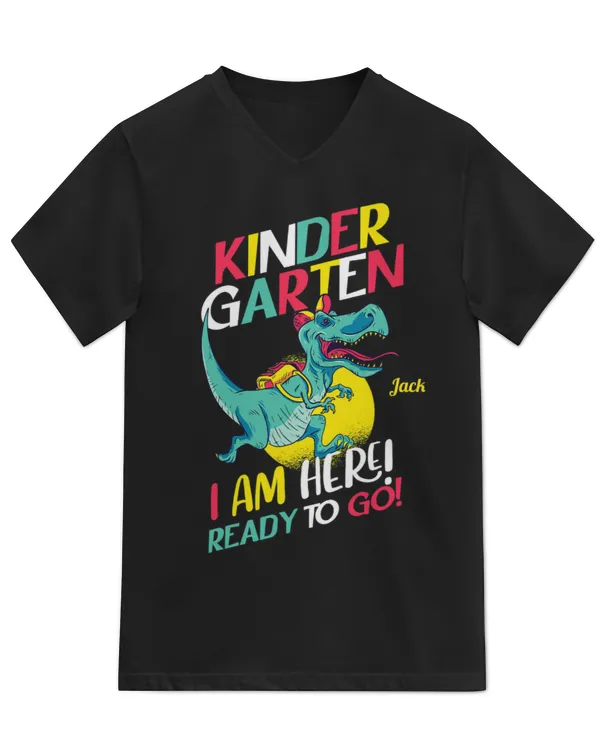 Unisex Jersey SS V-Neck T-Shirt