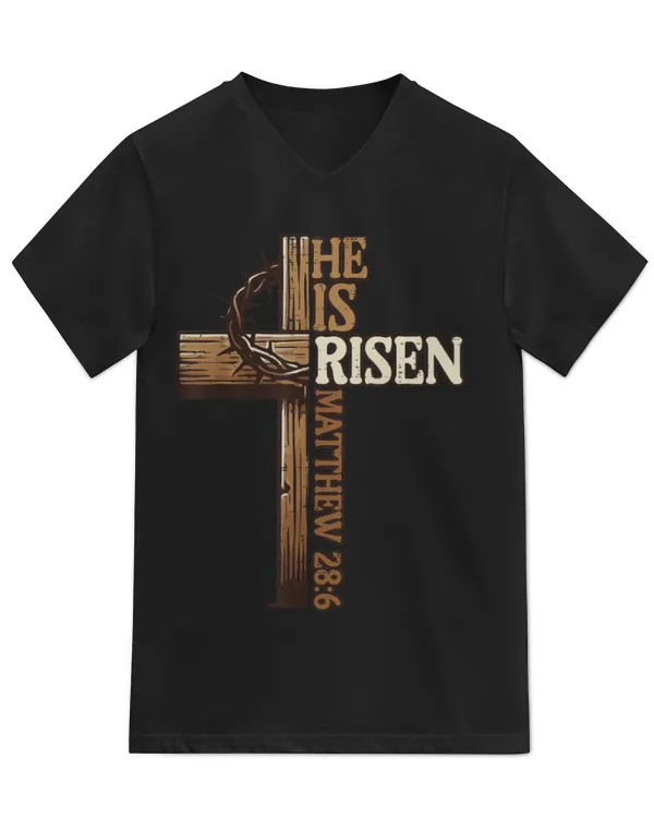 Unisex Jersey SS V-Neck T-Shirt