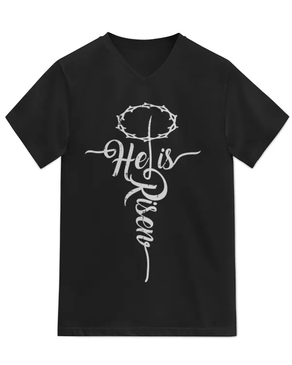 Unisex Jersey SS V-Neck T-Shirt