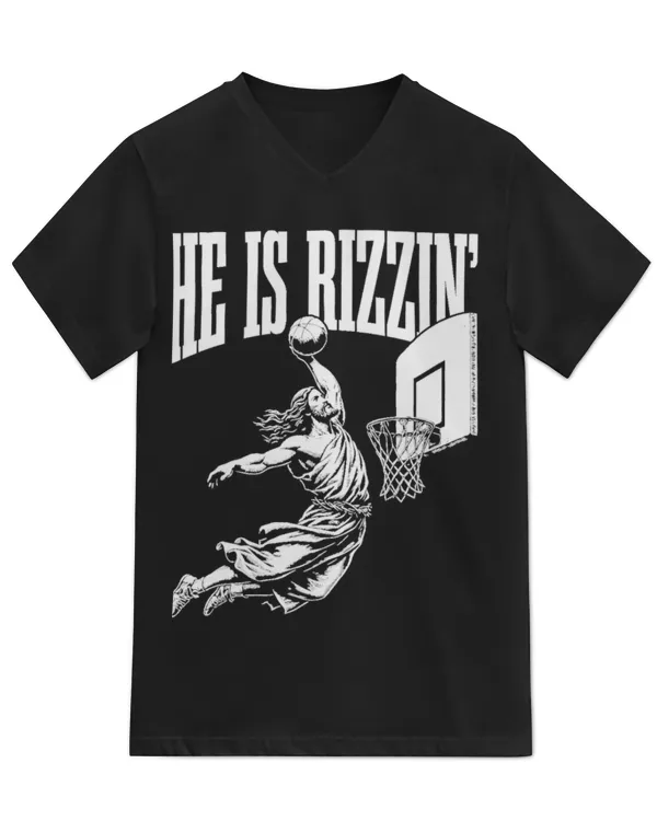 Unisex Jersey SS V-Neck T-Shirt