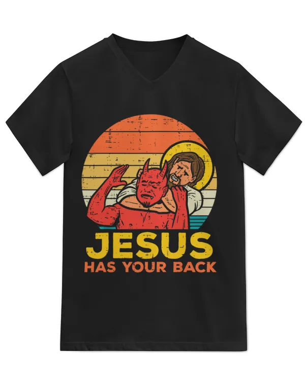 Unisex Jersey SS V-Neck T-Shirt