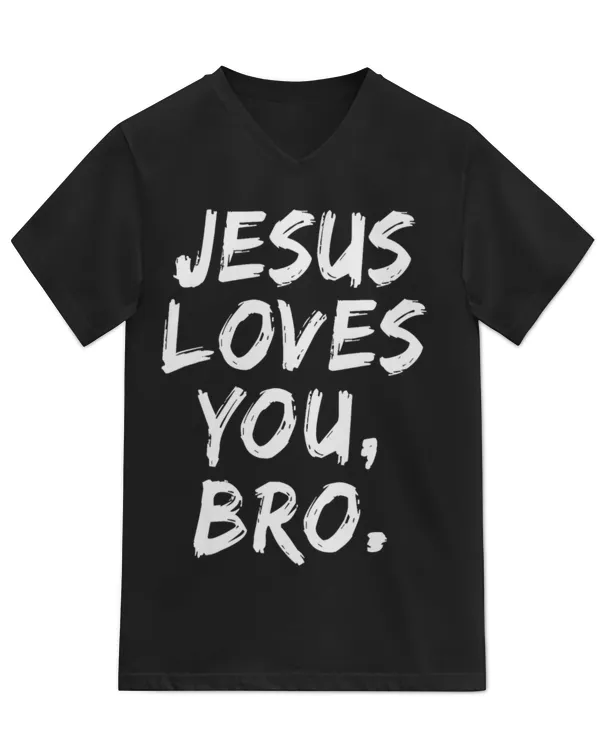 Unisex Jersey SS V-Neck T-Shirt
