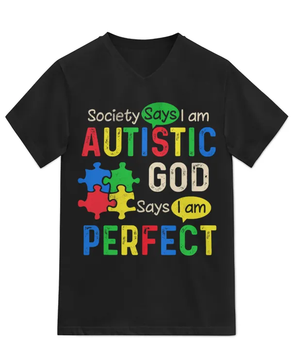 Unisex Jersey SS V-Neck T-Shirt