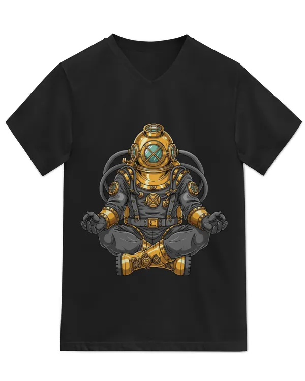 Deep Sea Diver Meditation T-Shirt & Hoodie
