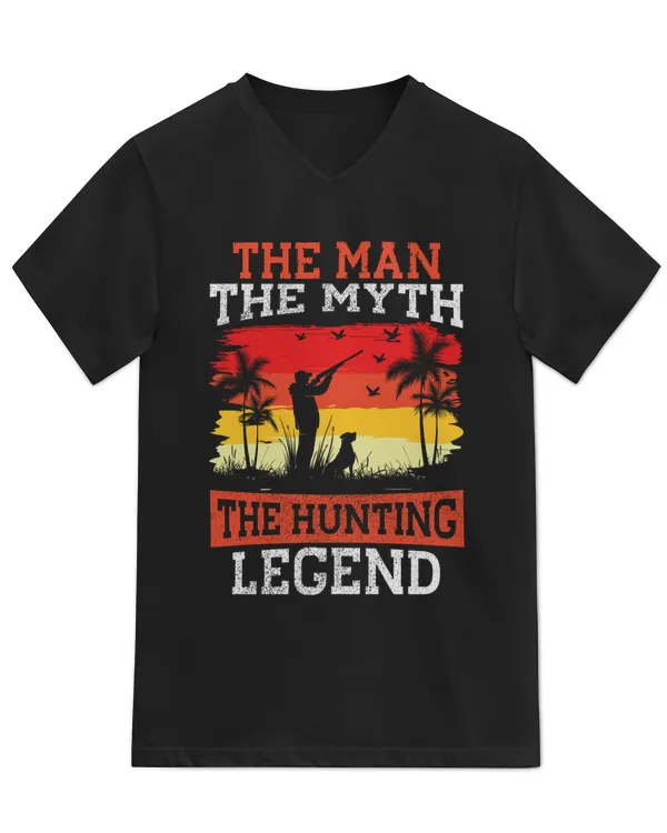 Unisex Jersey SS V-Neck T-Shirt