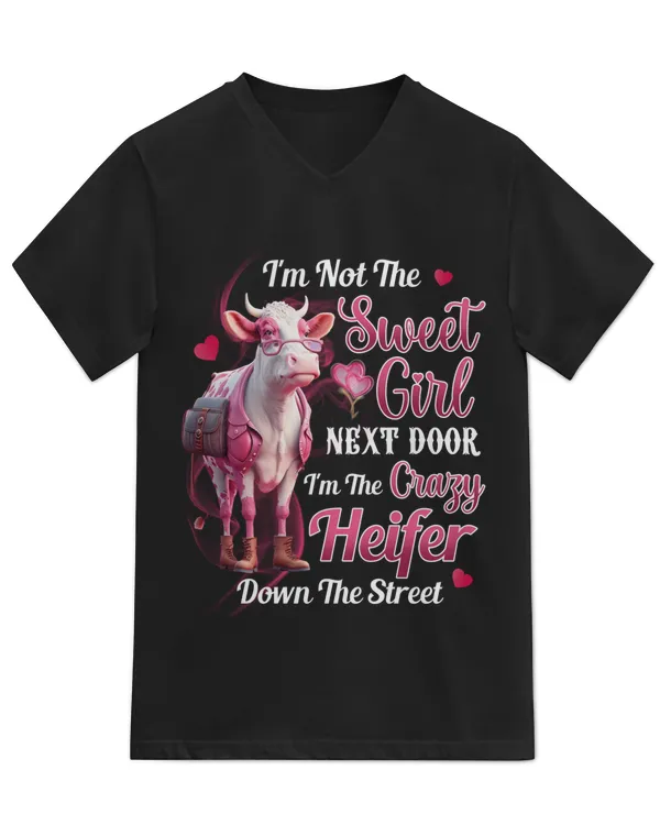 Unisex Jersey SS V-Neck T-Shirt