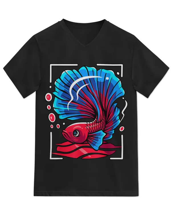 Unisex Jersey SS V-Neck T-Shirt