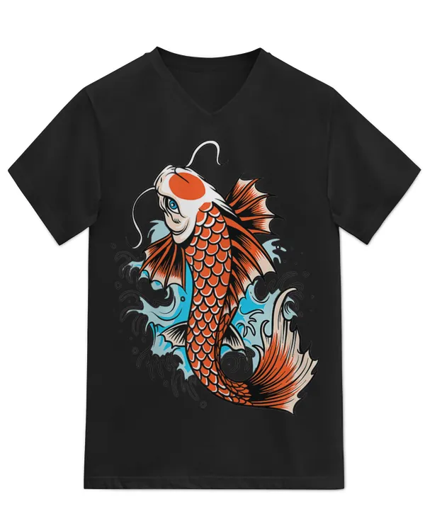 Unisex Jersey SS V-Neck T-Shirt