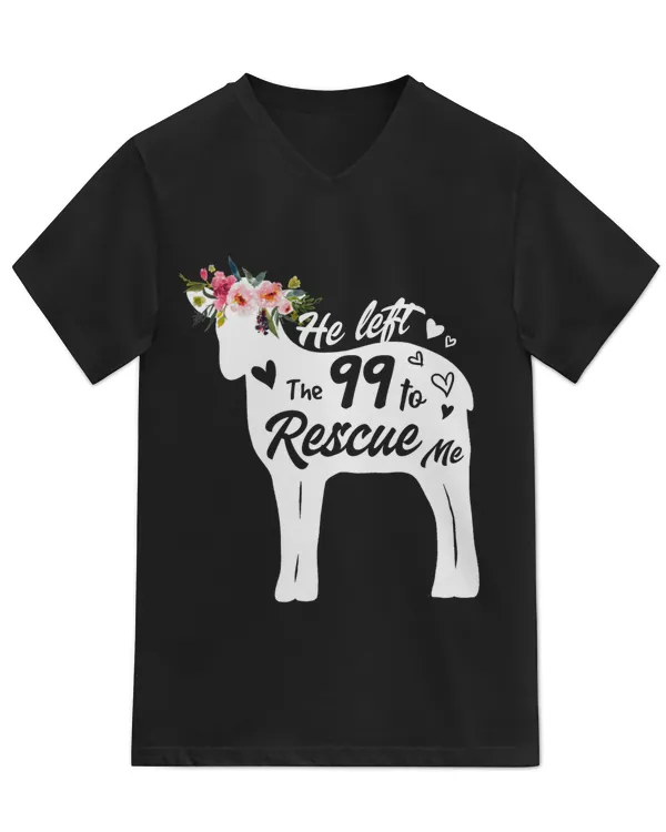 Unisex Jersey SS V-Neck T-Shirt