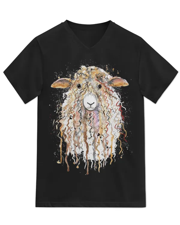Unisex Jersey SS V-Neck T-Shirt