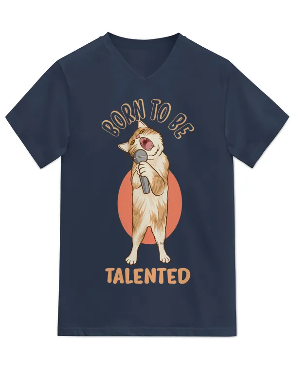 Unisex Jersey SS V-Neck T-Shirt