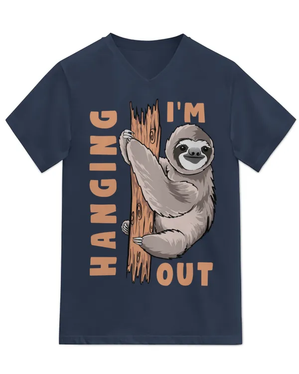 Unisex Jersey SS V-Neck T-Shirt