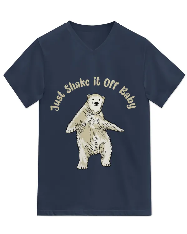 Unisex Jersey SS V-Neck T-Shirt