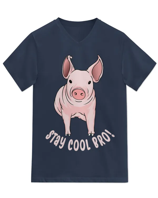 Unisex Jersey SS V-Neck T-Shirt