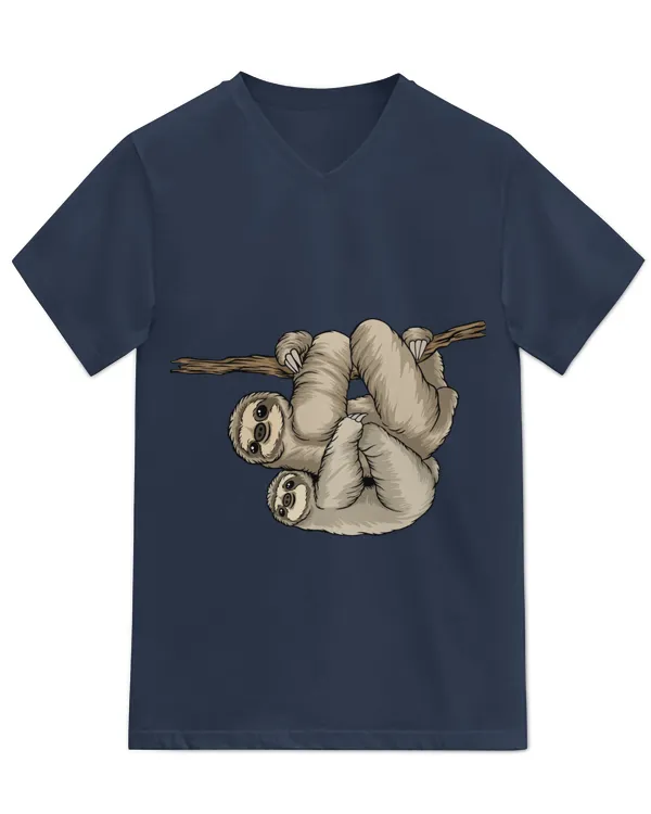 Unisex Jersey SS V-Neck T-Shirt