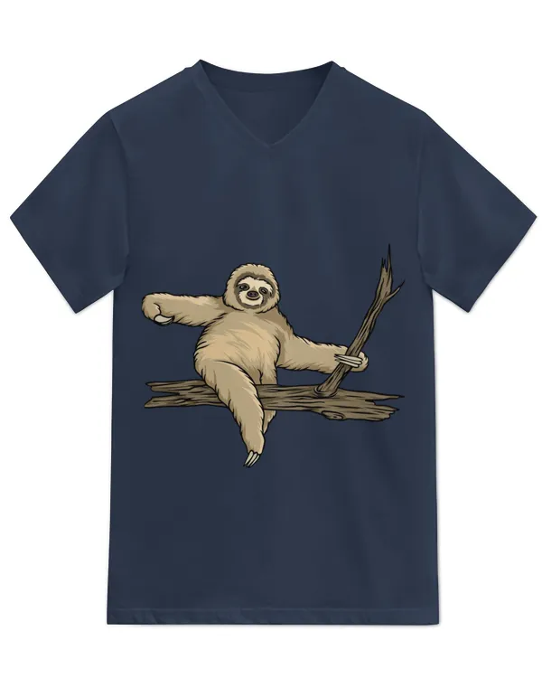 Unisex Jersey SS V-Neck T-Shirt