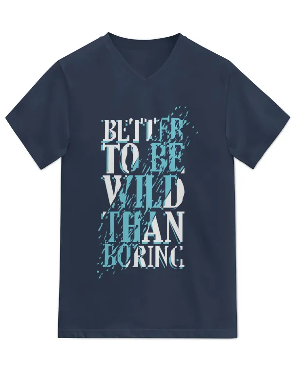 Unisex Jersey SS V-Neck T-Shirt