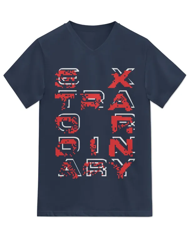 Unisex Jersey SS V-Neck T-Shirt