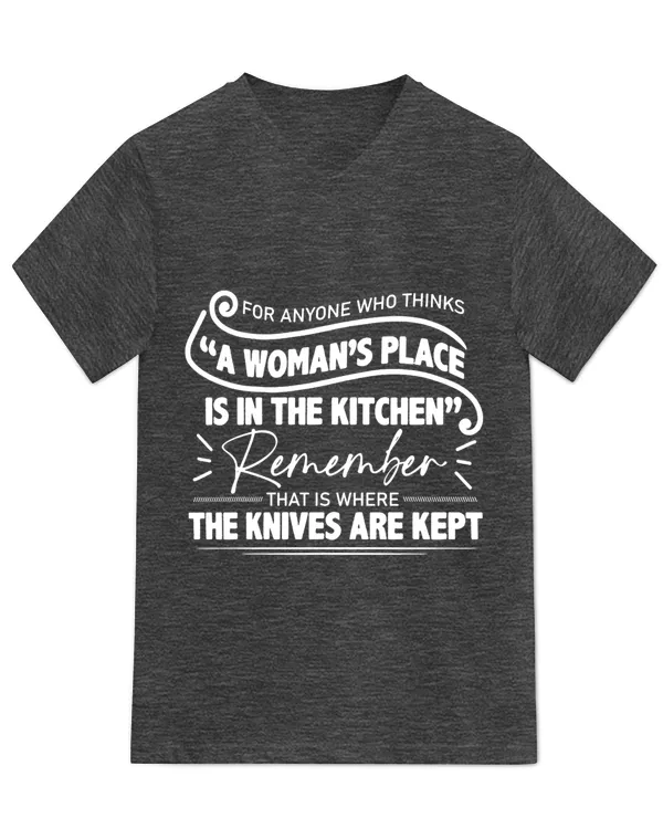 Unisex Jersey SS V-Neck T-Shirt
