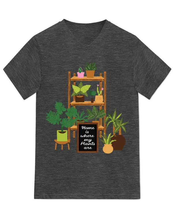 Unisex Jersey SS V-Neck T-Shirt