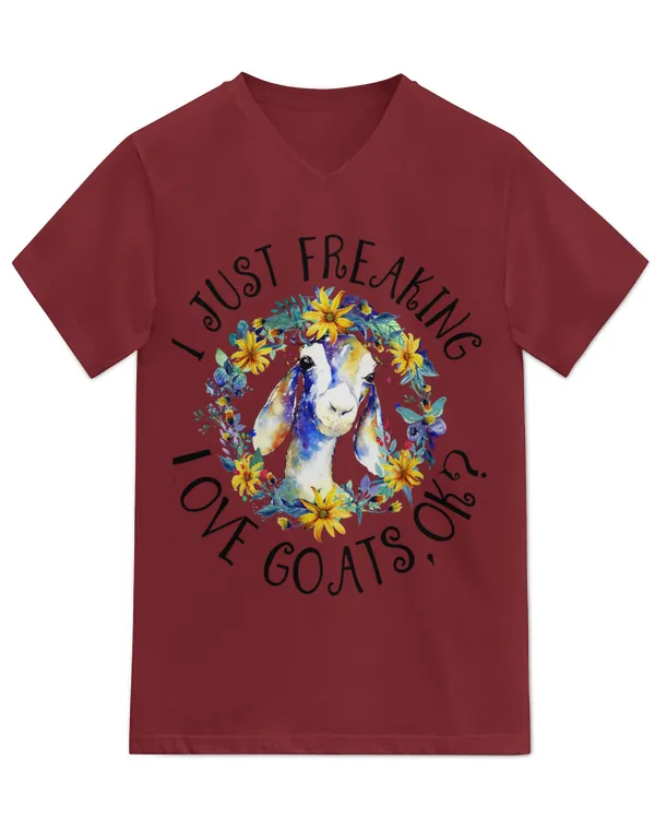 Unisex Jersey SS V-Neck T-Shirt