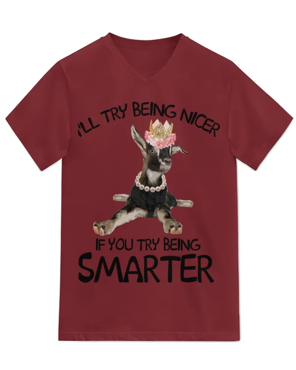 Unisex Jersey SS V-Neck T-Shirt