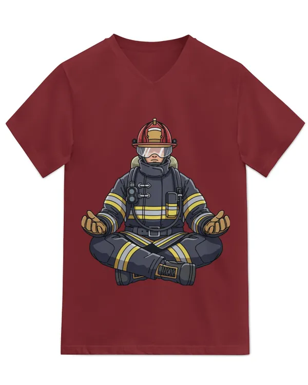 Firefighter Zen Meditation T-Shirt & Hoodie