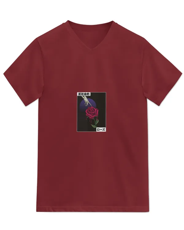 Unisex Jersey SS V-Neck T-Shirt