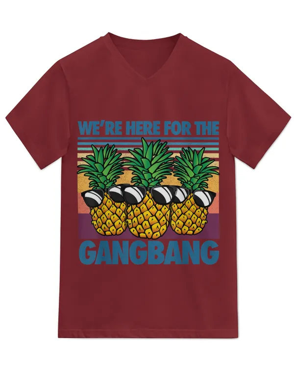 Unisex Jersey SS V-Neck T-Shirt