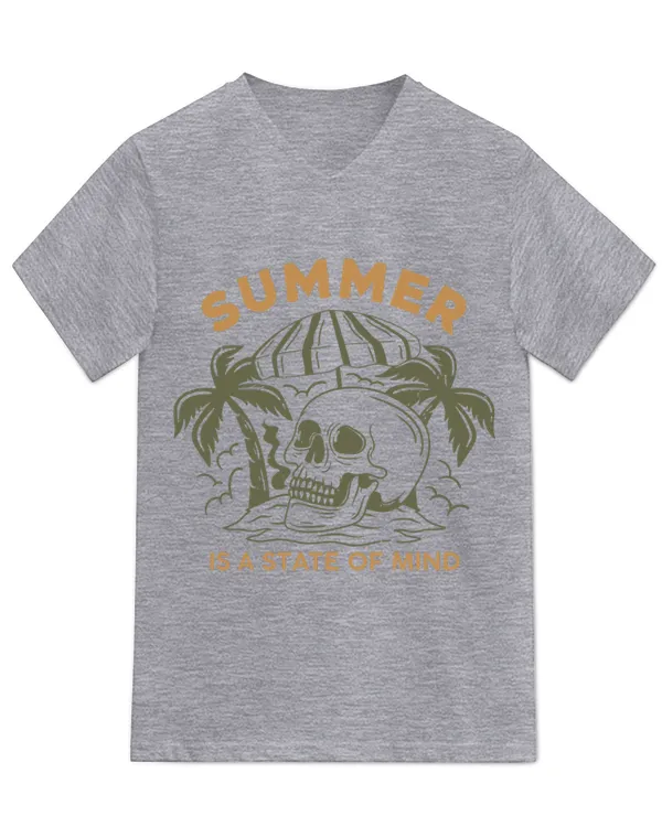 Unisex Jersey SS V-Neck T-Shirt